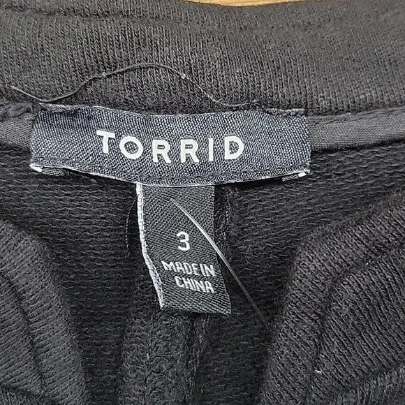 Torrid Black Velvet Military Style Jacket Size 3 - Picture 7 of 13